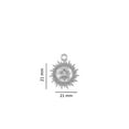thumbnail image 3 of diollo Sterling Silver (92.5% purity) God Hanuman Chain Pendant (Pendant with Chain) for Men & Women Pure Silver Lord Bajrang Bali Chain Locket for Good Health & Wealth, 3 of 5