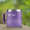 thumbnail image 5 of Taza LEIOH Mimi de acero inoxidable morado de 14 onzas, 5 of 5