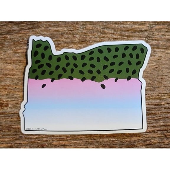 Oregon Steelhead Skin Sticker Decal