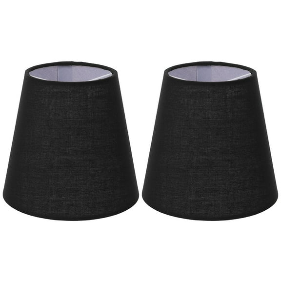 LOLIPPYY Set of 2 Fabric Drum Lampshades, Lamp Shade Covers for Table, Pendant, and Floor Lamps