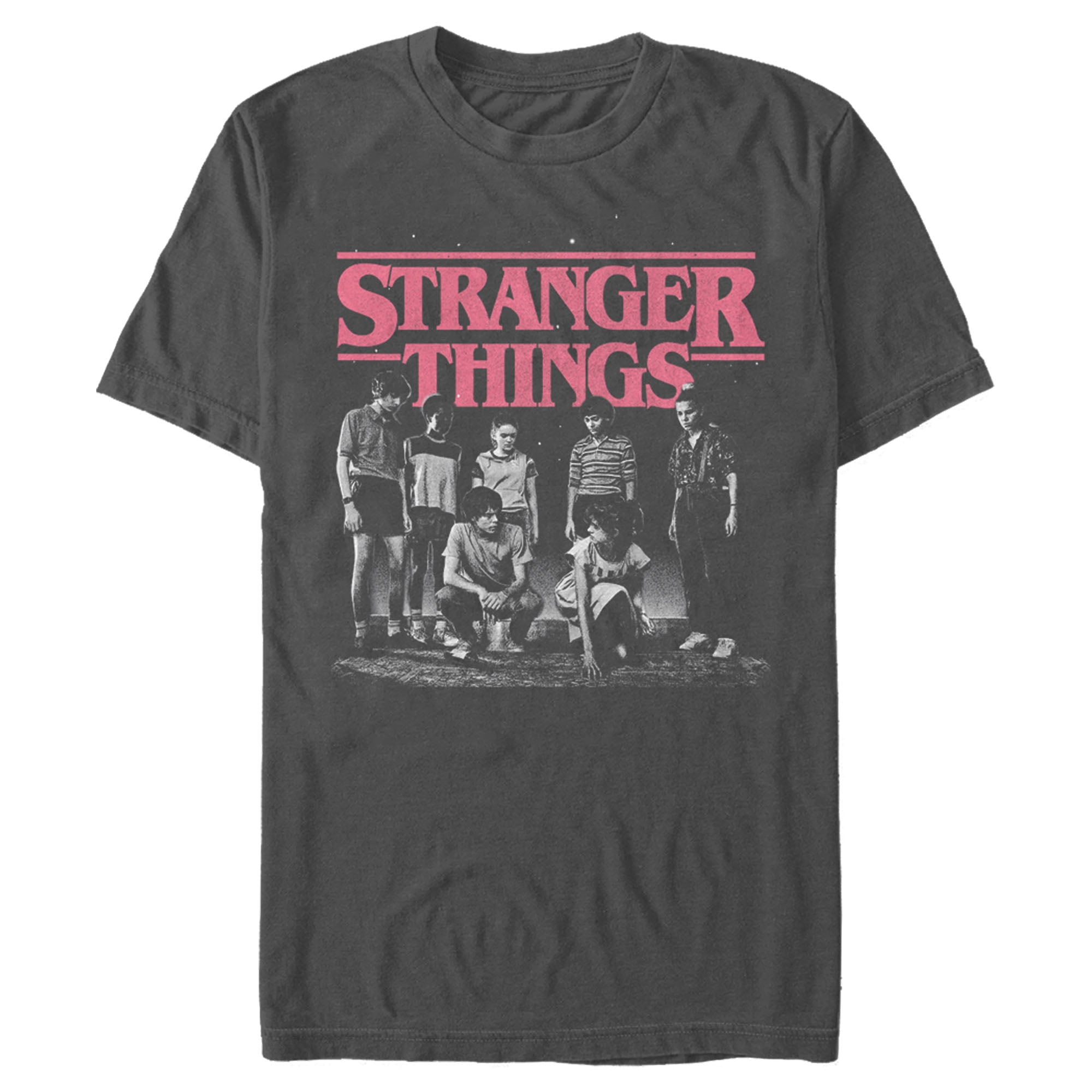 stranger things t shirt mens