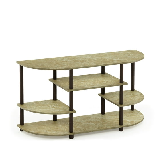 Furinno JAYA Simple Design No Tool TV Stand, Multiple Colors