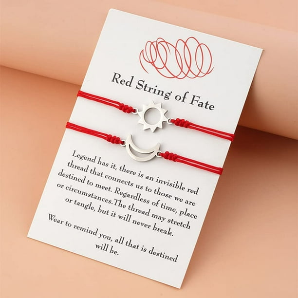 Red string of store fate couples bracelet