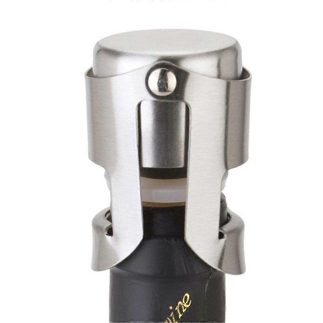 30pcs Stainless Steel Champagne Sparkling Wine Bottle Sealer Stopper Plug