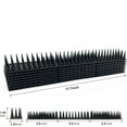thumbnail image 4 of Bird Spike 8pack Protect Your Sofa, Garden, Outdoor Walls, Plastic Security Fence Spikes- Black, 4 of 7