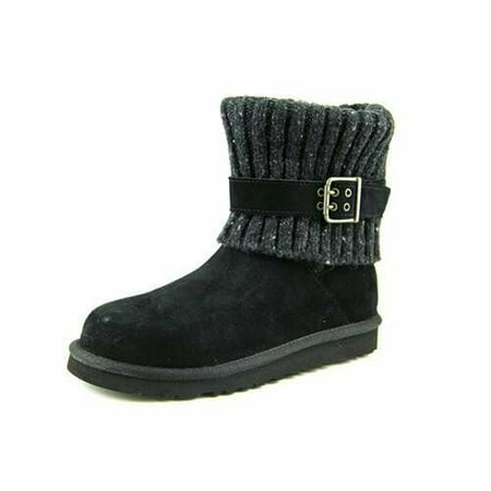

UGG Australia Cambridge 1006811 Youth Girl s Black/Gray Boot Shoes BS516 (6)