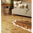 thumbnail image 4 of Luxe Classic Faux Hide Rug | 4.25'x'5, 4 of 4