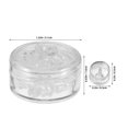 thumbnail image 2 of BRIGHTFUFU 90Ud Seguros Transparentes De Silicona Para Pendientes Firme Y Liviano Para Aro Y, 2 of 7