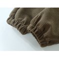 thumbnail image 4 of Tiijoy Toddler Boys Corduroy Pants Solid Color Elastic Waist Casual Sweatpants, Sizes 1-7, 4 of 7