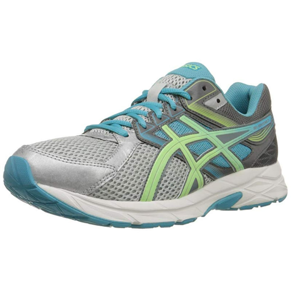 ASICS ASICS Women's GelContend 3 Running Shoe, Silver/Pistachio/Teal