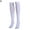 White, variant on Shulemin Unisex Football Plain Long Sock Sport Knee High Large Hockey Soccer Rugby Stocks White