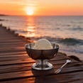 thumbnail image 7 of Small Stainless Steel Dessert Bowl with Heart Fork - 10cm/3.94inch Mini Ice Cream Cup for Sundaes, Pudding, Candy, Elegant Snack Bowls (1 Bowl + 1 Fork Set), 7 of 7