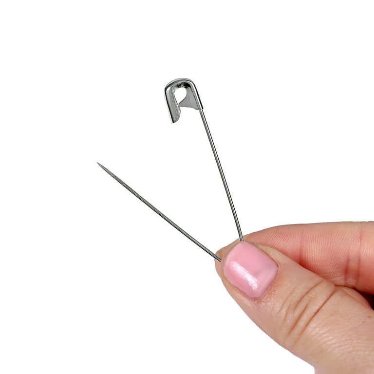 Safety Pins - #1, Small Steel, 2/pk - Bioseal Inc