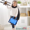 thumbnail image 5 of Rugged Kids Case for Lenovo Tab M11 11" 2024, Heavy Duty Shockproof 360°Swivel Ring Stand Handle Case Cover for Lenovo Tab M11 11" 2024, Navyblue+Blue, 5 of 8