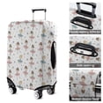 thumbnail image 5 of Ballet Princess Pattern Luggage Cover Fashion Suitcase Cover Baggage Covers Fit 25-28 Inch Luggage (Go Travel), 5 of 5