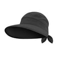 thumbnail image 4 of dgysar Womens Summer Sun Hat with Detachable Visor, Removable Brim Baseball Cap for Outdoor, Adjustable Mesh Breathable Ponytail Hat, 4 of 4