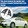 thumbnail image 2 of 1 Pair Auto Door Tweeter Speaker Panel Cover Trim Fit for Honda City 2008 2009 2010 2011 2012 2013, 2 of 6