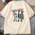 thumbnail image 1 of Camiseta de banda de música para hombres y mujeres, camisetas de manga corta de algodón con cuello redondo de los años 90, ropa Vintage Y2K, camiseta de verano, 1 of 5