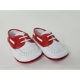 thumbnail image 5 of Napa White and Red Moc Pre-walker Shoes-Toddler Boy Shoes, 5 of 13