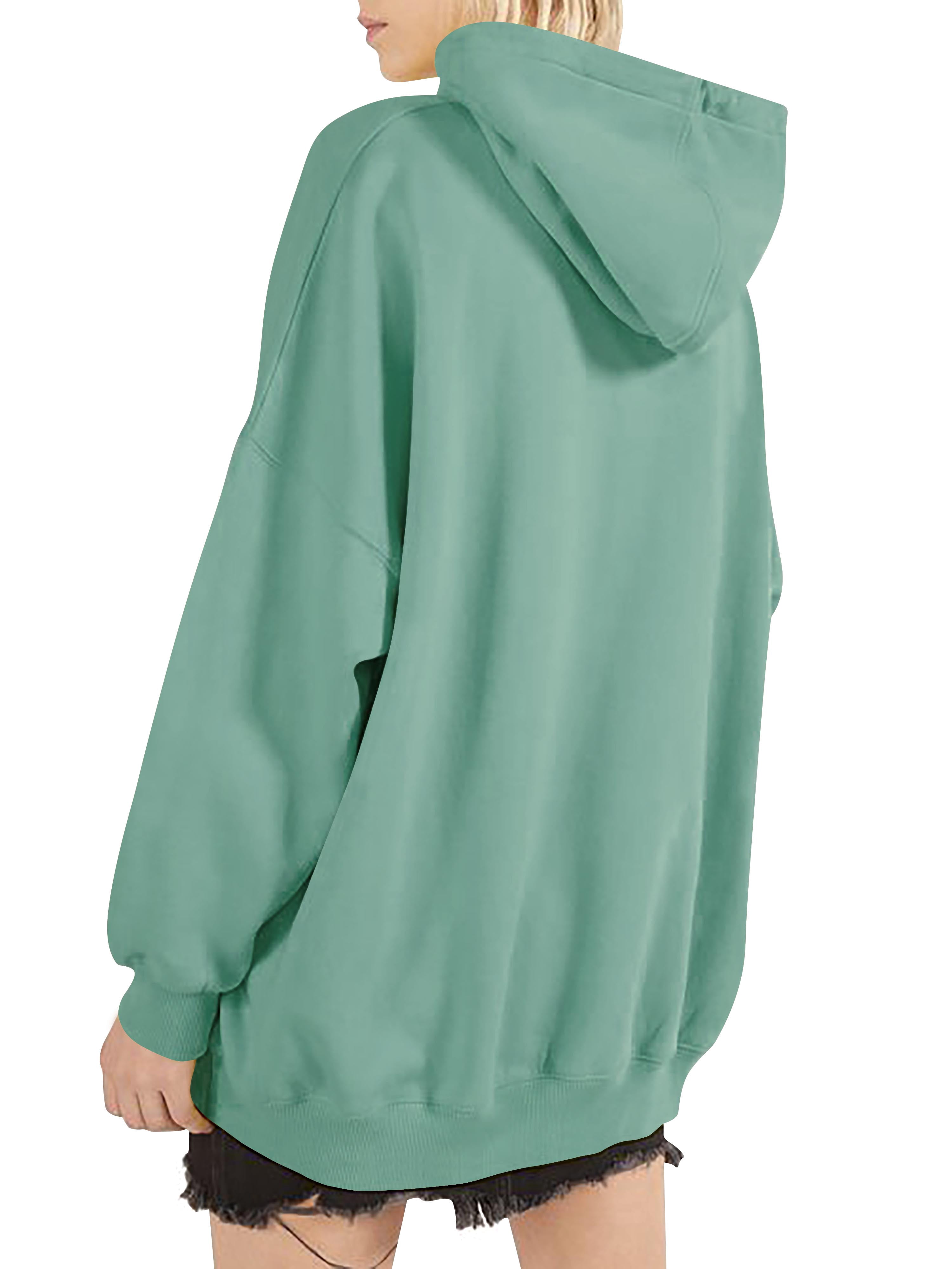 Ma Croix Womens Premium Soft Fleece Hoodie Cotton Face Oversized Hooded Sweatshirt Lycra Ribbing