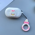 thumbnail image 1 of Funda de silicona para auriculares inalámbricos, funda protectora suave con gancho para Sony Ambie AM-TW01, Bluetooth xuanjing unisex, 1 of 2