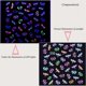 thumbnail image 4 of 24 hojas de pegatinas fluorescentes para decoración de uñas, autoadhesivas 3D con diseño de mariposas, flores, amor y frutas, herramientas de decoración DIY, accesorios para mujeres y niños., 4 of 5