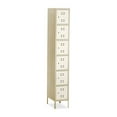 thumbnail image 2 of Safco Box Locker, 12w x 18d x 78h, Two-Tone Tan, 2 of 2