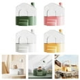 thumbnail image 2 of Transparent Sand Bath Container Hamster Bathroom House For Hamsters Promotes, 2 of 19