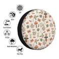 thumbnail image 2 of Kdxio Forest Mushrooms Insects for Tire Cover Wheel Protectors Tyre Covers Weatherproof Wheel Covers Universal Fit for Trailer Rv SUV Truck Camper Travel Trailers 17 inch, 2 of 5