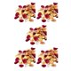 thumbnail image 3 of Matsuzay Pétalos de rosa de seda de poliéster de 400 piezas para aplicaciones salvajes Pétalos artificiales Pétalos de dispersión falsos en Type2 NO2, 3 of 6
