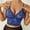 Blue, variant on Helii Women Lace Sports Bra Top, Wirefree Padded Racerback Comfort Camisole