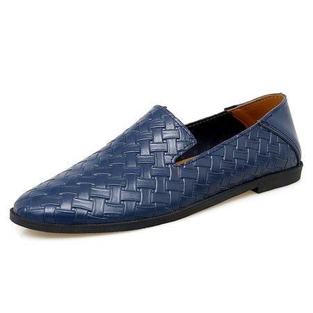 Men s Casual Loafers Slip On Leather Shoes Comfortable Driving Shoes Male Moccasins Classic Penny Loafer Flats Boat Shoes