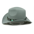 thumbnail image 4 of BRDFRL Cowboy Hat for Boys Girls Western Felt Fedora Hat for Kids 3-7 Years, 4 of 4