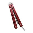 thumbnail image 2 of Retro 5 Color Butterfly Comb Metal Tooth Training Practicing Brush Styling Tool, 2 of 10