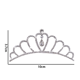 thumbnail image 2 of Diadema de cristal, diademas de diamantes de imitación para mujeres, joyería para el cabello, diadema de boda, corona, tiaras de fiesta, 2 of 5