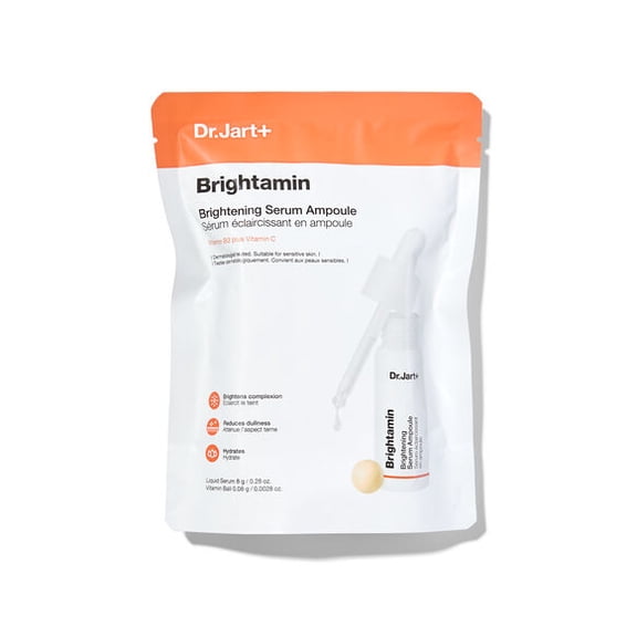 Dr.Jart Brightamin Brightening Serum Ampoule Vitamin B3 Vitamin C 0.28oz 8g