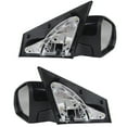 thumbnail image 3 of New Pair Of Mirrors Compatible With Hyundai Sonata Sport Sedan 4 Door 2.0L 2.4L 2015 2016 2017 By part number 87620C2070 87610C2070 87620-C2070 87610-C2070 HY1321229 HY1320229, 3 of 5