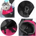thumbnail image 4 of Methold Mochila cómoda para perros y gatos, bolsa de viaje para perros y cachorros Suministros para perros rosa S, 4 of 4