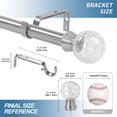 thumbnail image 3 of Urbanest Crackle Single Curtain Rod and Hardware Set, 3 of 6