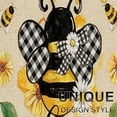 thumbnail image 5 of YIMEIS Bees dance to welcome guests Kitchen Rug Set 3Pcs, Flannel Non-Slip Machine Washable Floor Mats for Kitchen Sink, Entryway & Bathroom, 5 of 10