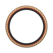 XMXY Car Steering Wheel Cover, Boho Southwestern Aztec Style Non-Slip Jeep Truck Universal Elastic Steering Wheel Protector 15 inch