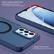 thumbnail image 5 of Funda magnética fina para Samsung Galaxy A23 de GUAGUA, color azul mate, 5 of 8
