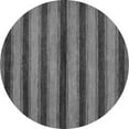thumbnail image 1 of Ahgly Company Indoor Round Abstract Gray Modern Area Rugs, 7' Round, 1 of 4