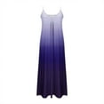 thumbnail image 4 of Liquidation d'Été 2025! Robe pour Femmes Grande Taille, Liquidation de Robes d'Été pour Femmes, Robe d'Été Décontractée pour Femmes à Plis Imprimée Camis Sans Manches à Col en V, 4 of 5