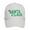 White, variant on Christmas Santa Claus Embroidered Foam Cap - White OSFM