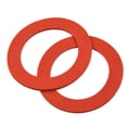 thumbnail image 5 of 2Pcs Red Flush Valve Seal for Mansfield Toilet Repairs 210 211, 5 of 7