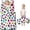 Green and Pink Leopard Print, variant on Brown and White Leopard Print Teens Toddler Nap Mat with Pillow, Sleeping Mat Bag for Preschool Daycare 59"x22"