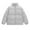 Gray, variant on Men's Stand Collar Cotton-Padded Down Jacket Loose Fit Coat for Fall Season, Office, Outdoor Activities, and Casual Daily Wear