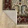 thumbnail image 6 of Oriental Weavers Aberdeen Area Rug - 144D1 - 9'10" x 12'10" - in Ivory/ Red - Vintage Inspired, Stain Resistant, Family and Pet Friendly , Family, Dining, Living Room Rug, 6 of 10