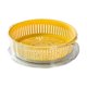 thumbnail image 1 of Cesta de Drenaje para Lavabo Doble, Cesta de Plástico para Verduras y Bandeja para Cocina, Cesta de Lavado con Filtración Espesante., 1 of 2